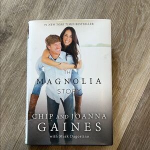 Magnolia Story Book by Chip and Joanna Gaines - White and Blue Cover